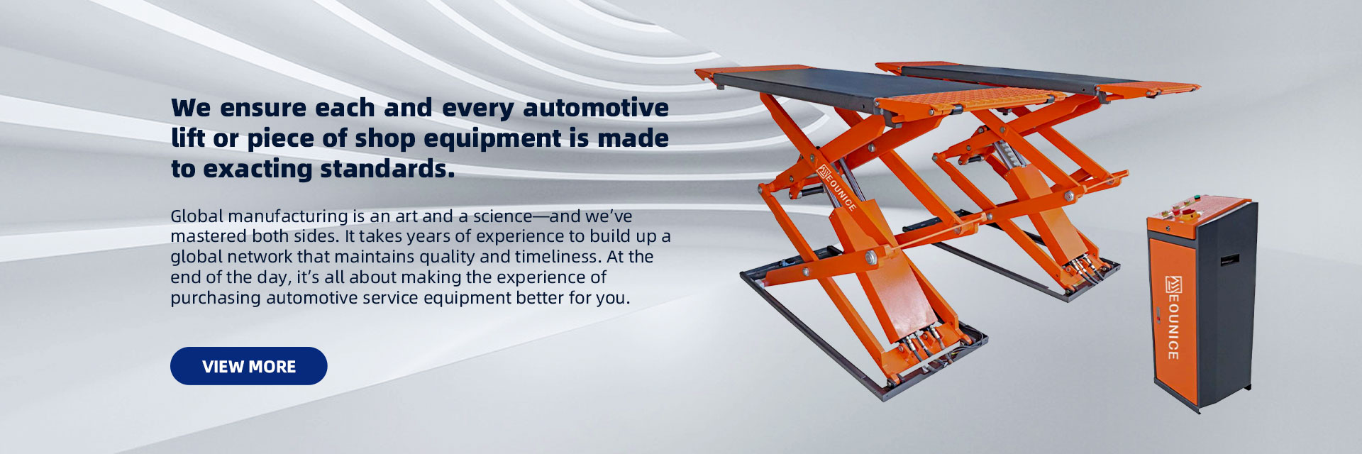China Car Lift Manufacturer Eounicelift